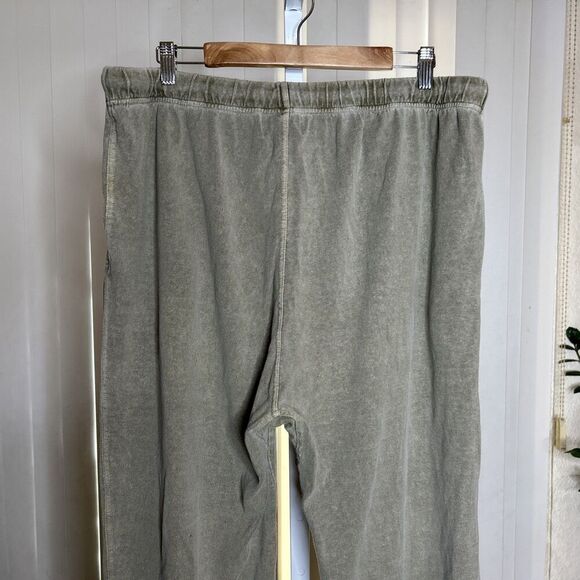 Dash Hemp Womens Sweatpants Pockets Gray Green Size XL - Picture 7 of 9